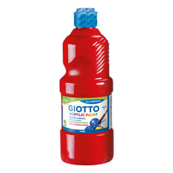 Giotto 000533708 peinture acrylique 500 ml Rouge Bouteille