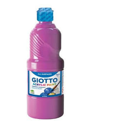 Giotto 533710 peinture acrylique 500 ml Magenta Bouteille