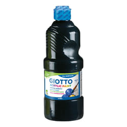 Giotto 000533724 peinture acrylique 500 ml Noir Bouteille