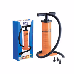 MONDO 102500, Pompe à main, Gonflables, Noir, Orange, Poignée en T