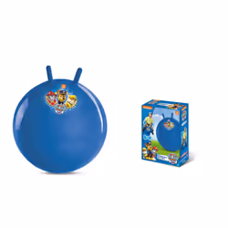MONDO Ballon Sauteur Pat'Patrouille, PAW Patrol, unisexe, 3 an(s), Plastique, Bleu
