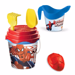 MONDO Seau Garni Ø 17 + Arrosoir Spider-Man