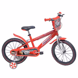 Vélo 14 pouces - MONDO - Cars 3 - Rouge - Acier - Rigide