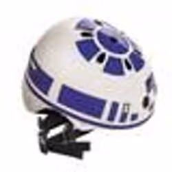 Casque de Protection ABS - MONDO - STAR WARS - Blanc et violet - Enfant - Garçon - A partir de 3 ans