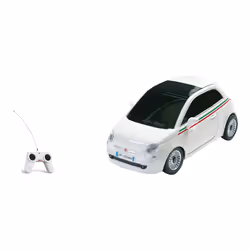 MONDO Fiat 500 R/C 1:24, Radio Commande, 3 an(s), AA, Métal, Blanc