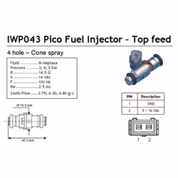 Soupape d'injection MAGNETI MARELLI 214310004310