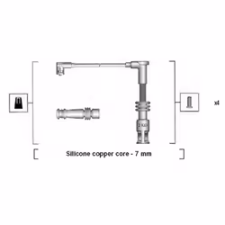 Faisceau d'allumage MAGNETI MARELLI 941045430528 - Vue supplémentaire 2