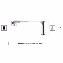 Faisceau d'allumage MAGNETI MARELLI 941185270781 - Vue supplémentaire 3