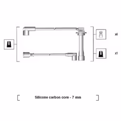 Faisceau d'allumage MAGNETI MARELLI 941325010895 - Vue supplémentaire 4