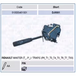 Commodo, colonne de direction MAGNETI MARELLI 510033451501