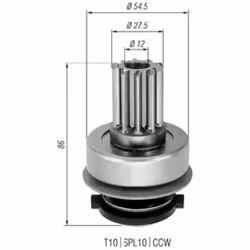 Roue libre, démarreur MAGNETI MARELLI 940113020274