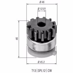 Roue libre, démarreur MAGNETI MARELLI 940113020294