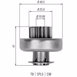Démarreur MAGNETI MARELLI 940113020324