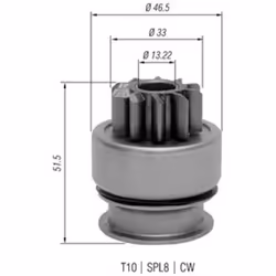 Démarreur MAGNETI MARELLI 940113020348