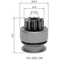 Démarreur MAGNETI MARELLI 940113020348