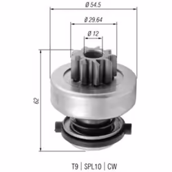 Roue libre, démarreur MAGNETI MARELLI 940113020377