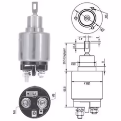 Embrayage à roue libre, démarreur MAGNETI MARELLI 940113050126