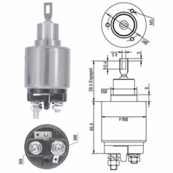 Embrayage à roue libre, démarreur MAGNETI MARELLI 940113050128