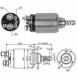 Embrayage à roue libre, démarreur MAGNETI MARELLI 940113050187