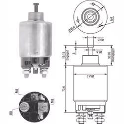 Embrayage à roue libre, démarreur MAGNETI MARELLI 940113050316