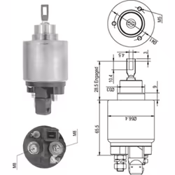 Embrayage à roue libre, démarreur MAGNETI MARELLI 940113050343