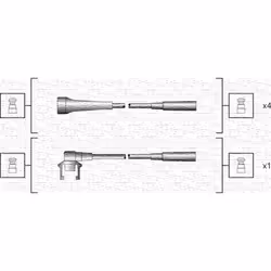Faisceau d'allumage MAGNETI MARELLI 941318111145