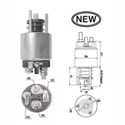 Embrayage à roue libre, démarreur MAGNETI MARELLI 940113050556