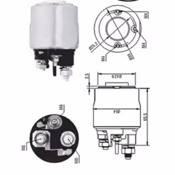 Embrayage à roue libre, démarreur MAGNETI MARELLI 940113050570