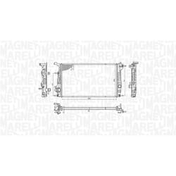 Radiateur moteur MAGNETI MARELLI 350213200600