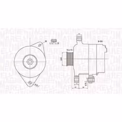 Alternateur MAGNETI MARELLI 063732112010