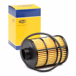 Filtre à Carburant; MAGNETI MARELLI; Cartouche filtrante Diesel; pour FIAT, OPEL, SUZUKI, PEUGEOT, CITROËN; 1606267680, 19069 ...