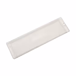 Cache lampe (plafonnier) 221X65mm compatible pour Hotte SCHOLTES, WHIRLPOOL, ARISTON HOTPOINT, CREDA, ELICA IGNIS 48194422971 ...