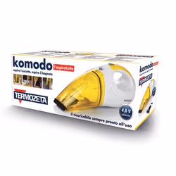 Termozeta 72368G aspirateur de table Transparent, Blanc, Jaune Sans sac