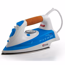 Termozeta Anti-Calc 7700B, Fer à repasser à sec ou à vapeur, Semelle en acier inoxydable, Bleu, Blanc, 0,22 L, 2000 W, 220 -  ...