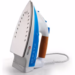 Termozeta Anti-Calc 7700B Fer à repasser à sec ou à vapeur Semelle en acier inoxydable 2000 W Bleu, Blanc