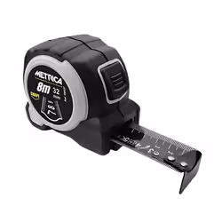Mètre ruban professionnel autobloquant Métrique SHAPE 8 mx 32 mm - METRICA - 08038