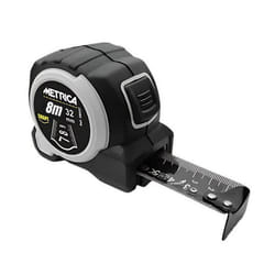 Mètre ruban professionnel autobloquant Métrique SHAPE 8 mx 32 mm - METRICA - 08038