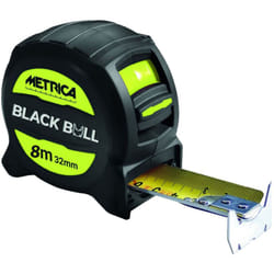 Metrica - Mètre ruban Black Bull 32mm x 8m - 08078