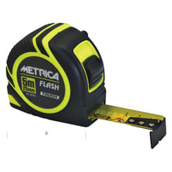 Metrica - metre ruban rubber touch flash 5M - 08965