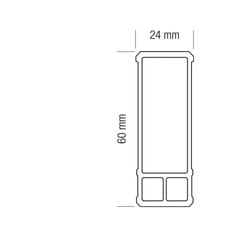Metrica - Niveau Flash xl 80 cm 2 fioles avec poignées - 33182