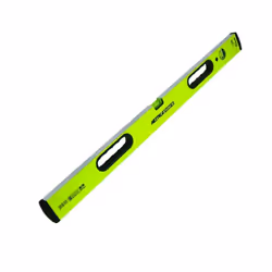 Niveau Flash XL METRICA avec poignées - 33 - Avec poignée Épaisseur majorée, poids 0,9 kg/m, section avec barre de renforceme ...