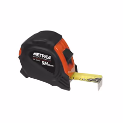 Mesure 3 stop ergonomique 5mx25mm Metrica Boîtier avec 3 boutons de blocage. Bouton à levier pour un blocage permanent. Bouto ...