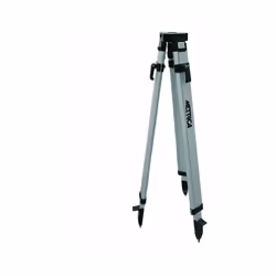 Trépied simple base plate METRICA 97-159 cm - 60498 - Trois pieds extensibles en aluminium tubulaire Levier de verrouillage r ...