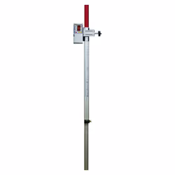 Tige télescopique 2,4m METRICA pour récepteur - 60621 - Hauteur 2,4 m en aluminium anodisé Graduation anti-rayures Adapté pou ...