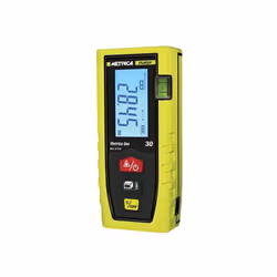 Télémètre laser METRICA One 30m - 61120 - Affichage rétro-éclairé sur une ligne Écran haute visibilité Fonction de mesure en ...