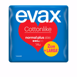 Cottonlike serviettes normales plus ailes 14 u