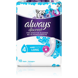 Always 8001090065988 produit d'hygiène féminine Serviette hygiénique 10 pièce(s)