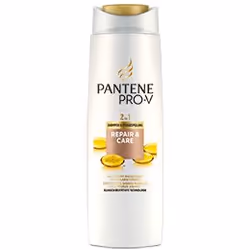 Pantene Pro-V Repair & Care 2in1, 300 ml, Shampoing et revitalisant 2 en 1, Non-professionnel, Femmes, Cheveux abimés, Hy ...