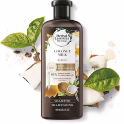 Herbal Essences Lait De Coco 400 ml, 400 ml, Shampoing, Femmes, Tous types de cheveux, Toutes les couleurs, Hydratant, Nutrit ...