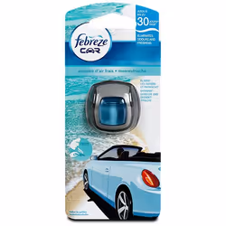 Febreze Meeresfrische, Assainisseur à cliper, Tableau de bord, Bleu, Gris, 30 jour(s), Ampoule